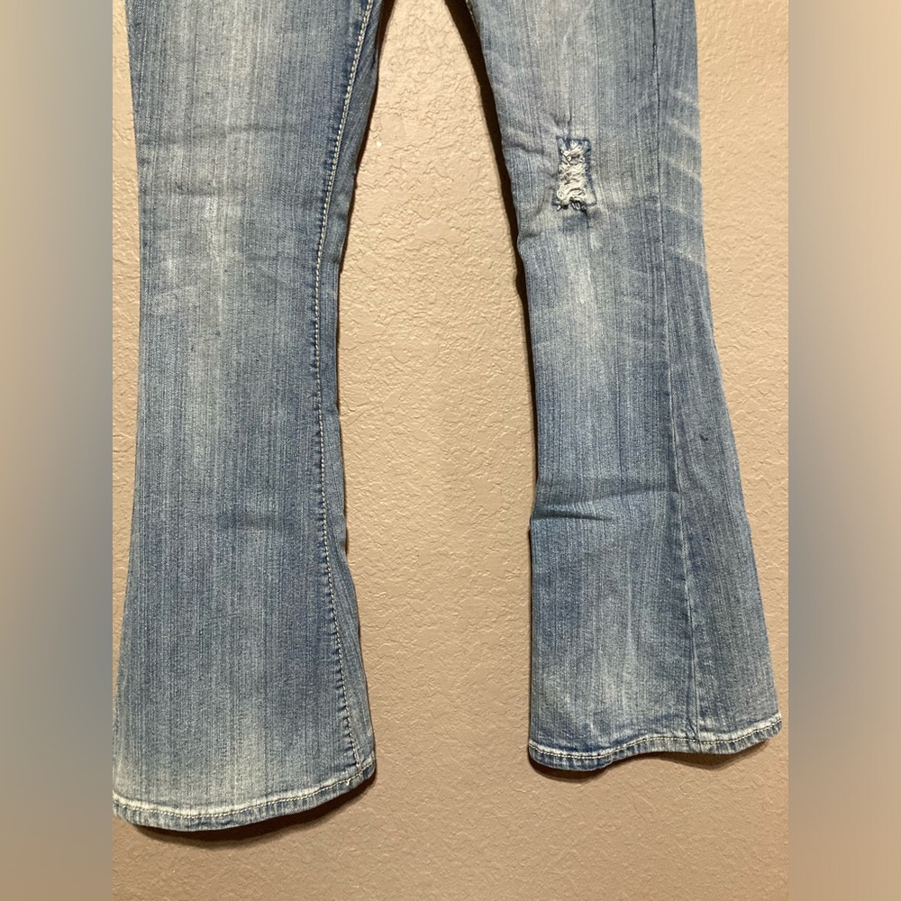 Red Rivet Jeans - Picture 2 of 5